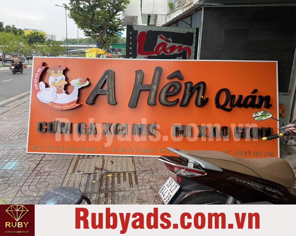 Thi công bảng hiệu quảng cáo tại Tp. Thủ Đức chuyên nghiệp - Uy tín