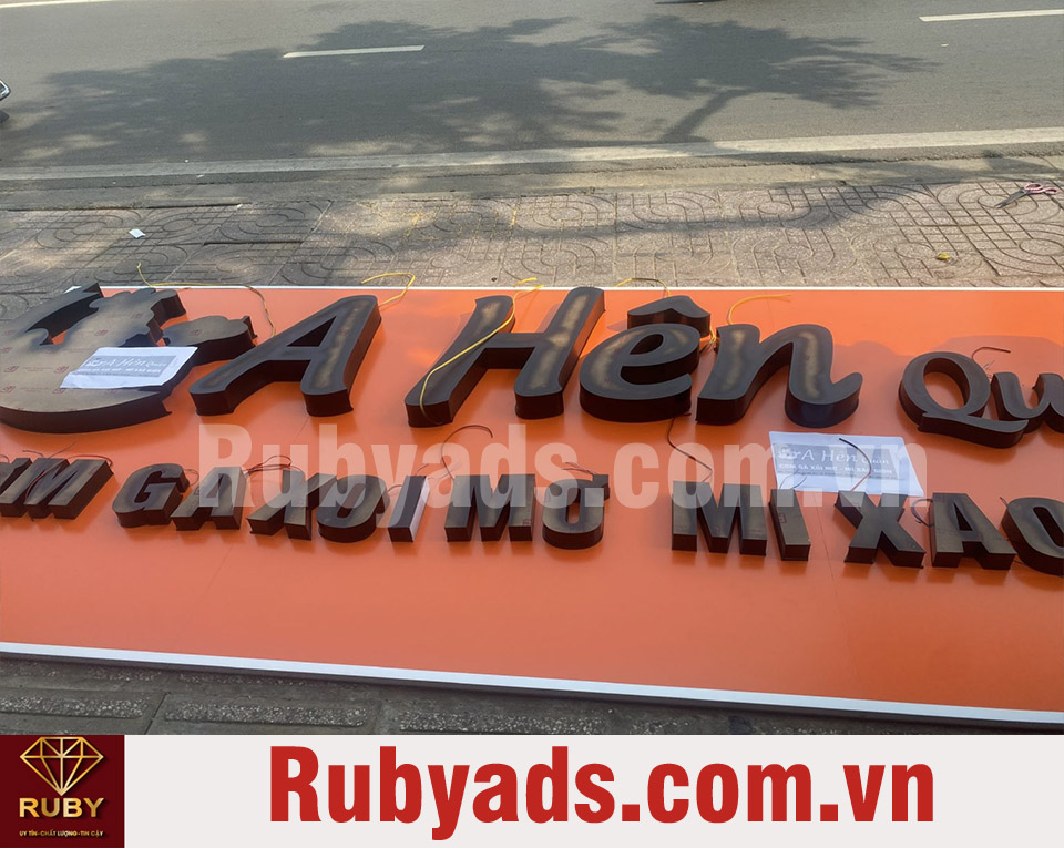 Thi công bảng hiệu quảng cáo tại quận Thủ Đức uy tín