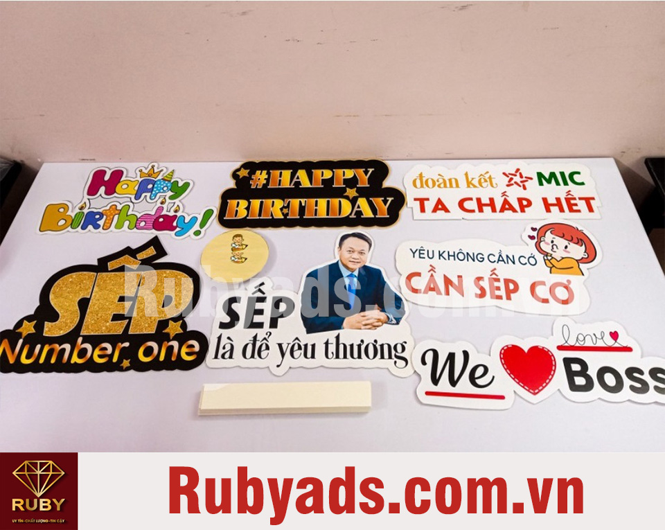 Dịch vụ in hashtag cầm tay tại Quận Gò Vấp chuyên nghiệp - uy tín