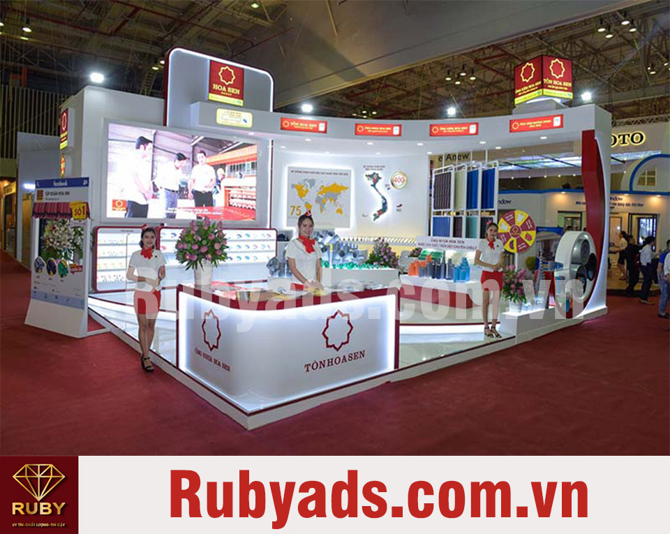 Địa chỉ cung cấp dịch vụ đóng booth bán hàng uy tín, chất lượng