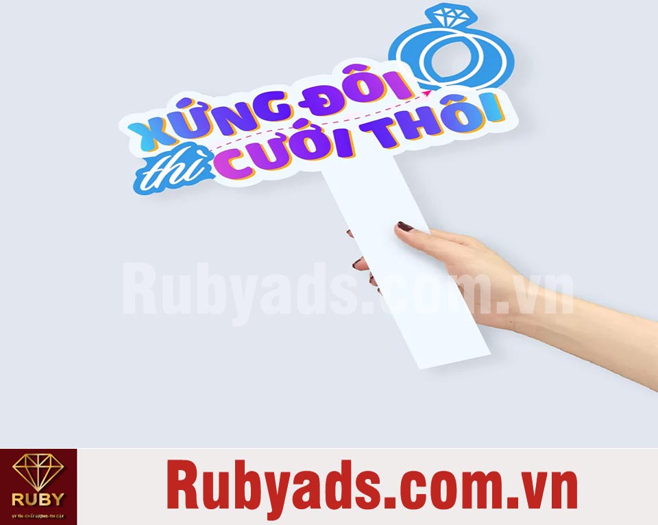 Chất liệu in hashtag