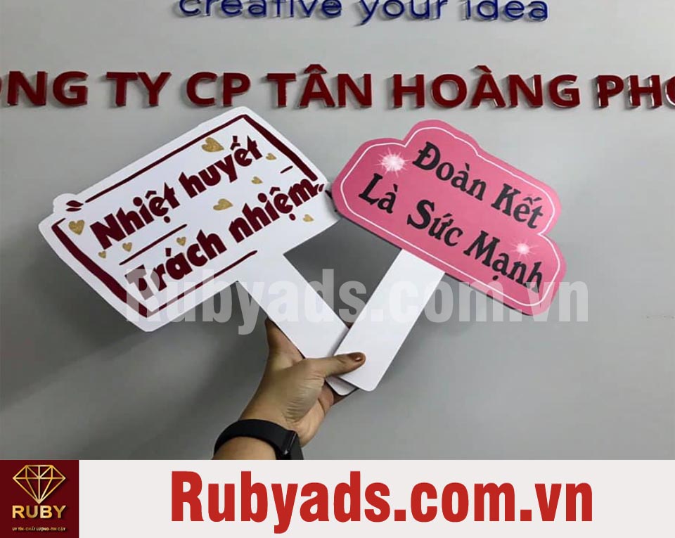 Dịch vụ in hashtag sự kiện