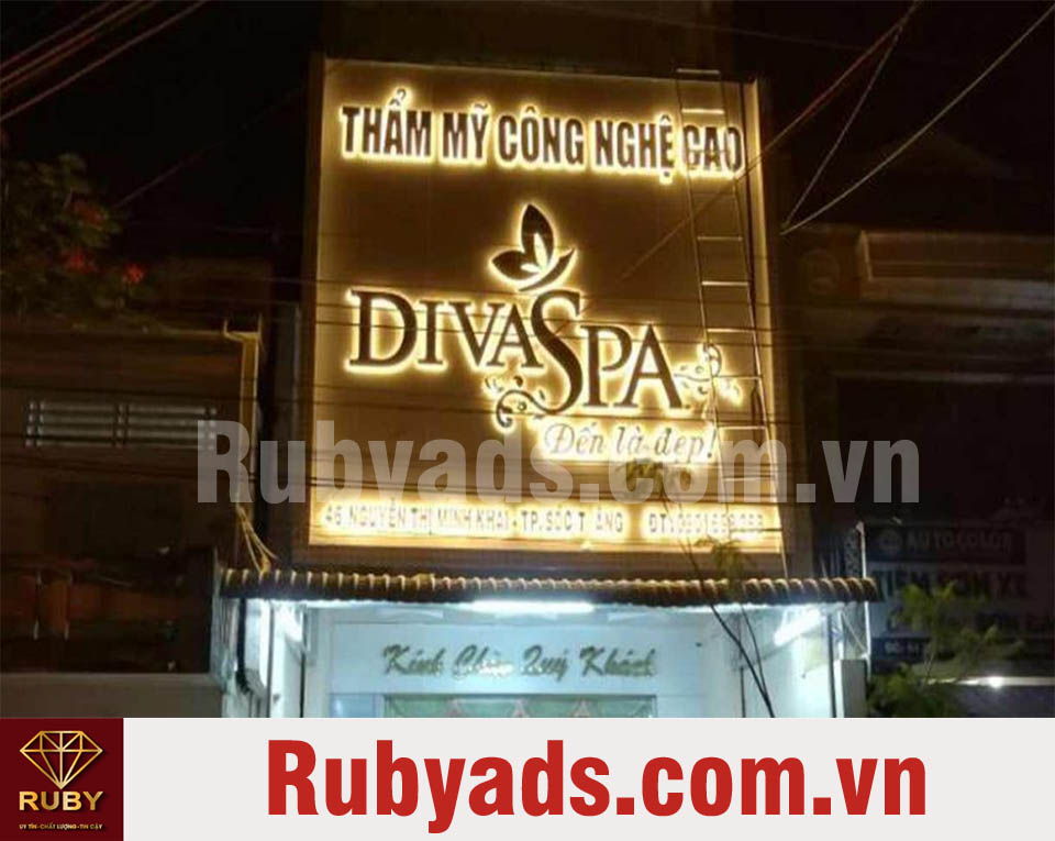 Bảng hiệu hộp đèn một mặt là gì?