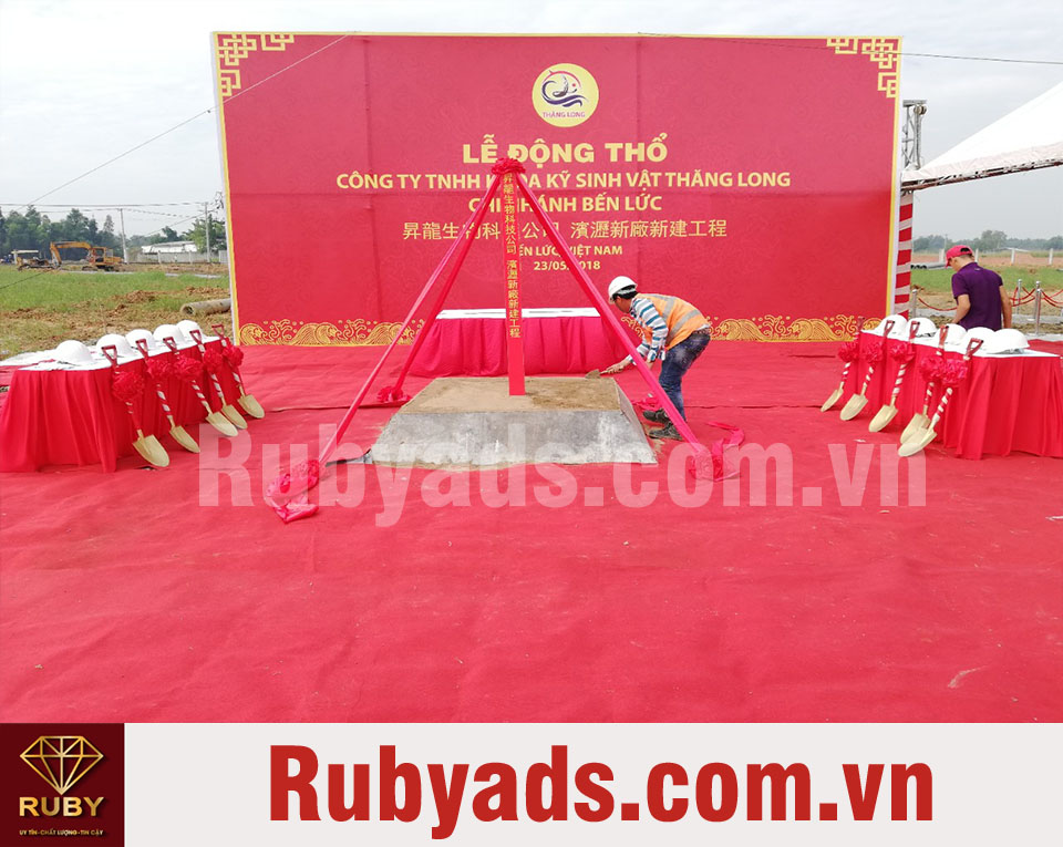 Tổ chức lễ khởi công trọn gói