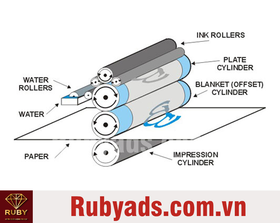 Quy trình in offset như thế nào? Tìm hiểu chi tiết kỹ thuật in offset