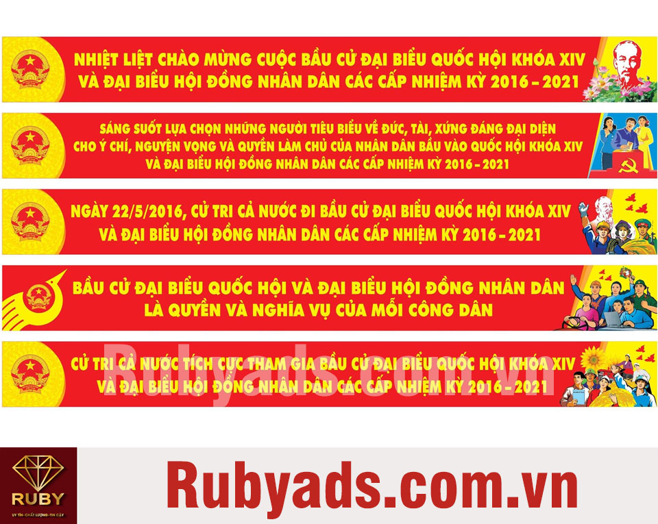 in băng rôn khẩu hiệu giá rẻ