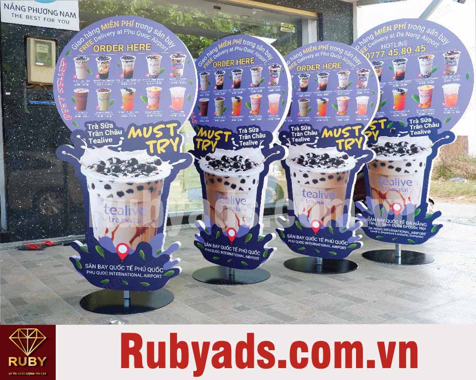 Dịch vụ in Standee lấy liền quận Gò Vấp giá rẻ - chất lượng - chuyên nghiệp