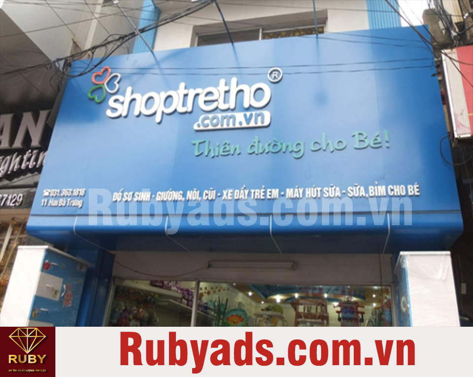 thi công bảng hiệu quảng cáo tại Quận 1