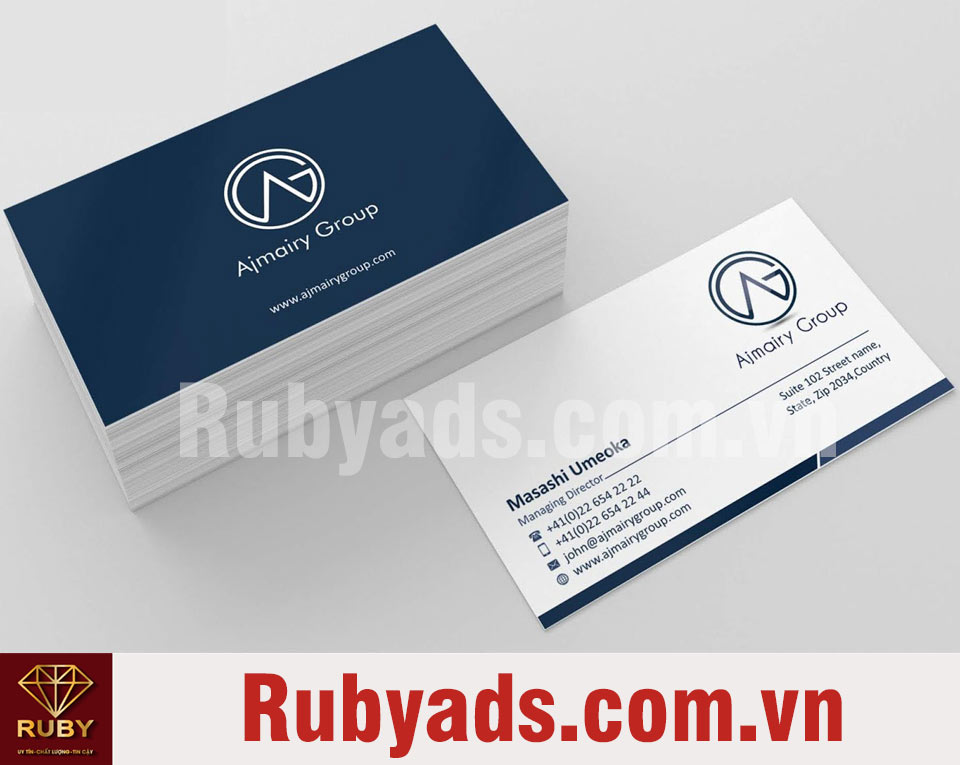 dich vu in danh thiep rubyads