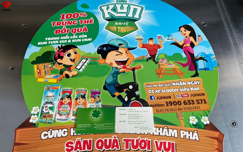 in hanger quảng cáo