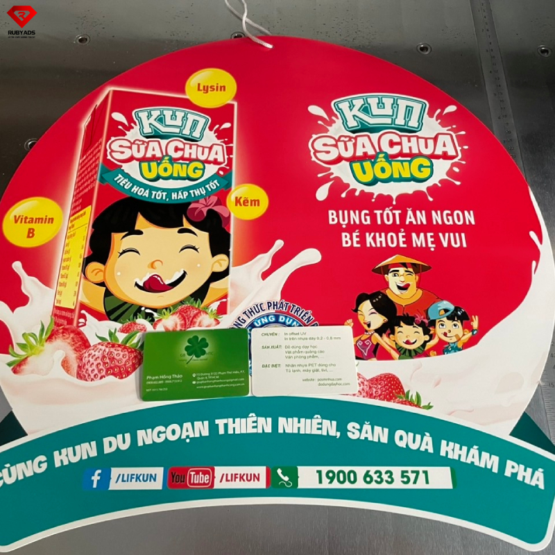 Dịch vụ in Hanger quảng cáo TP HCM theo yêu cầu tại Ruby