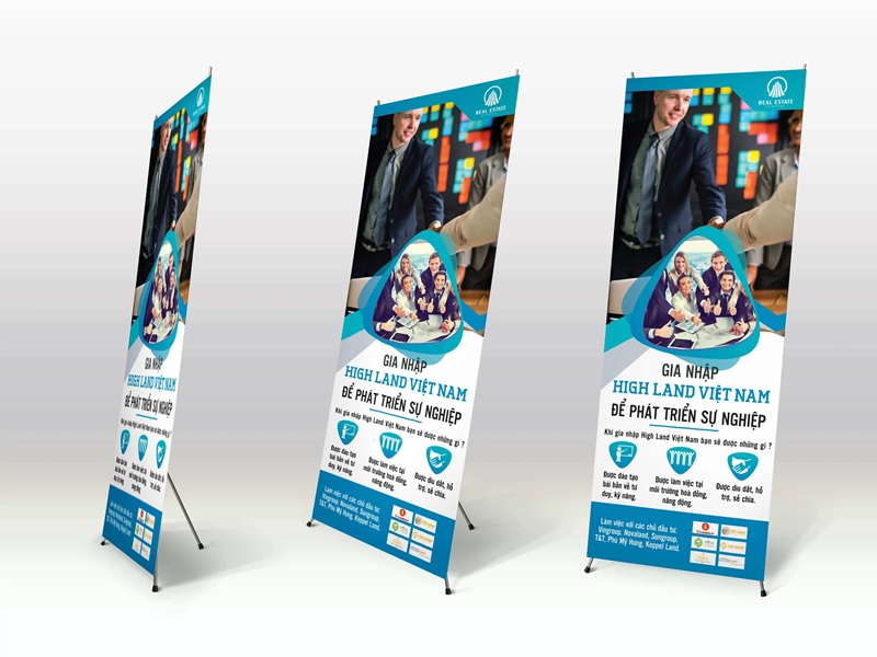 chất liệu in standee thông dụng