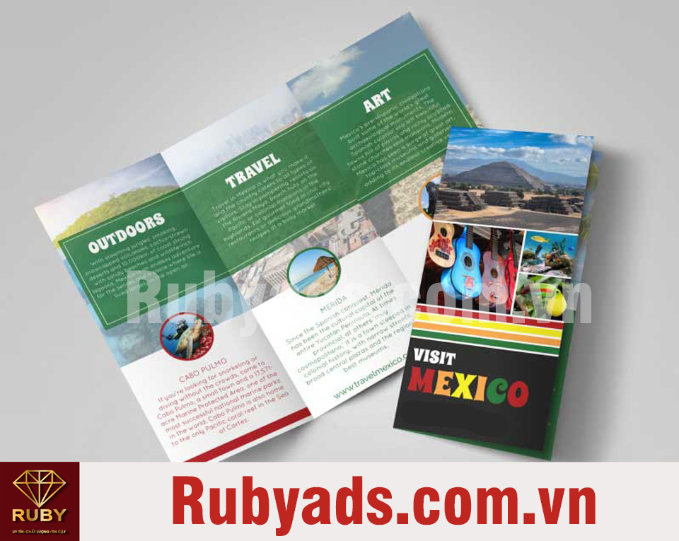 Sự khác nhau giữa leaflet và flyer, brochure, pamphlet