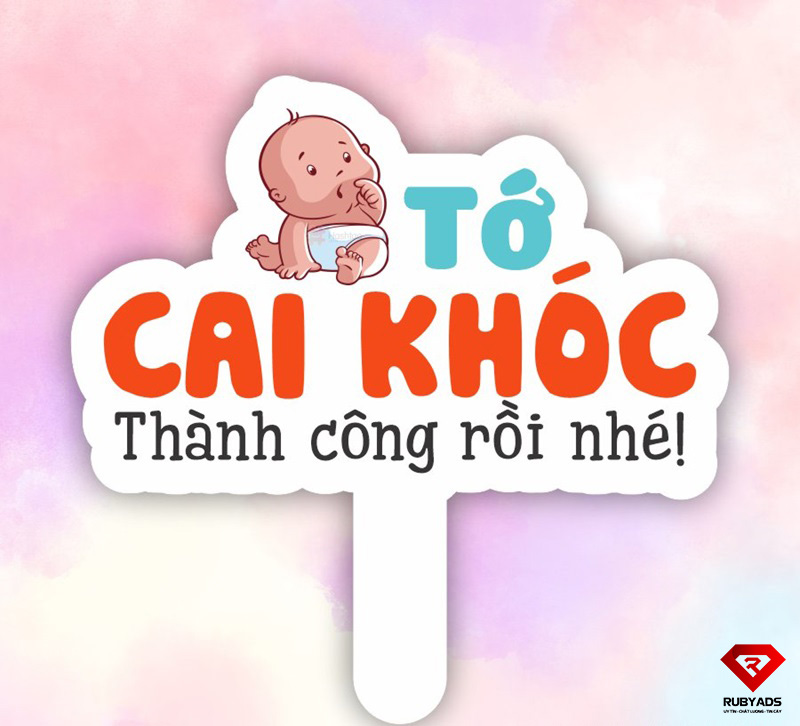 mẫu hashtag cầm tay mầm non