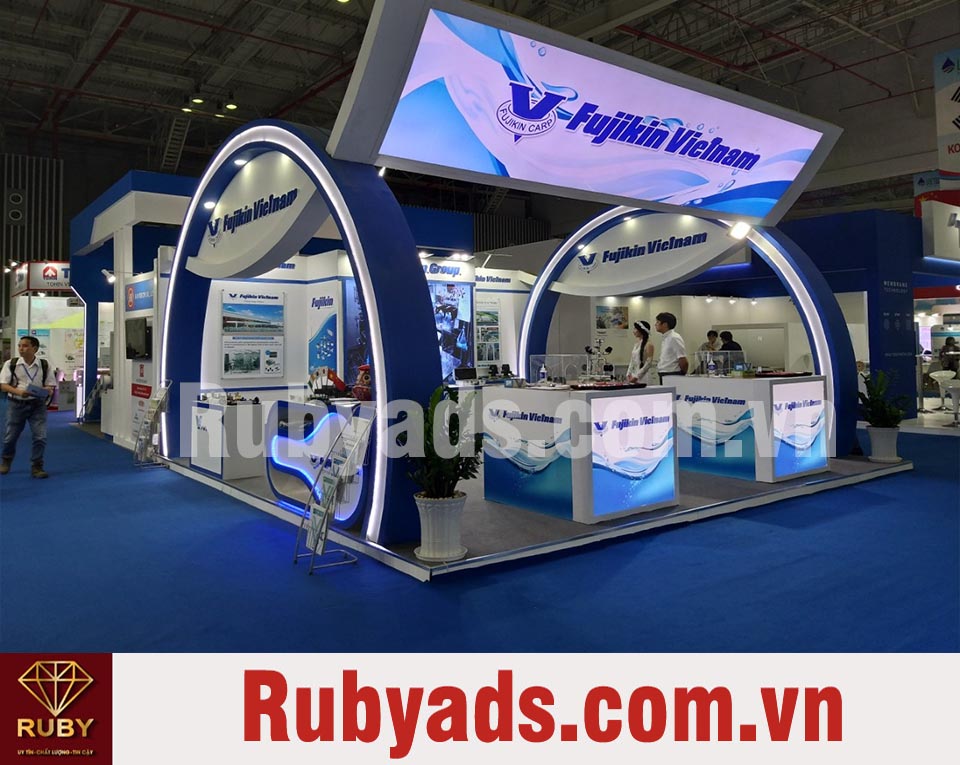 Dịch vụ thiết kế lắp ráp booth