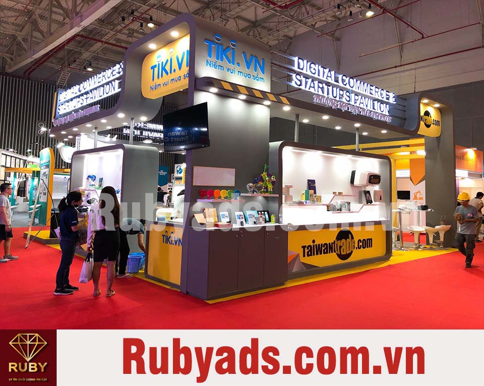 Dịch vụ thiết kế lắp ráp booth