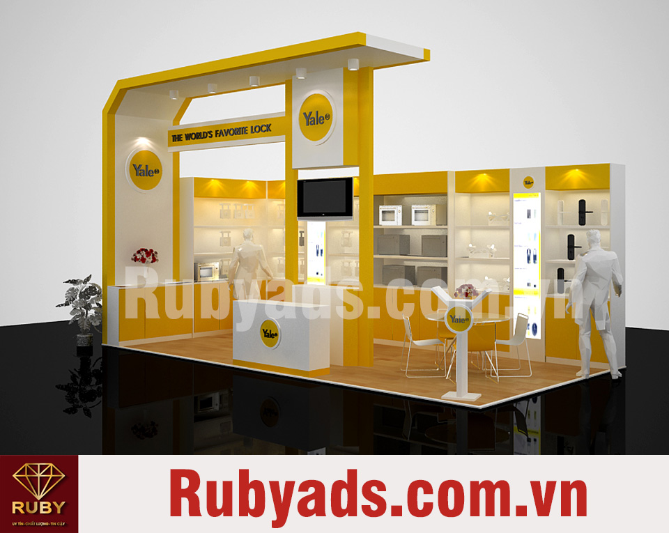 booth quảng cáo triển lãm