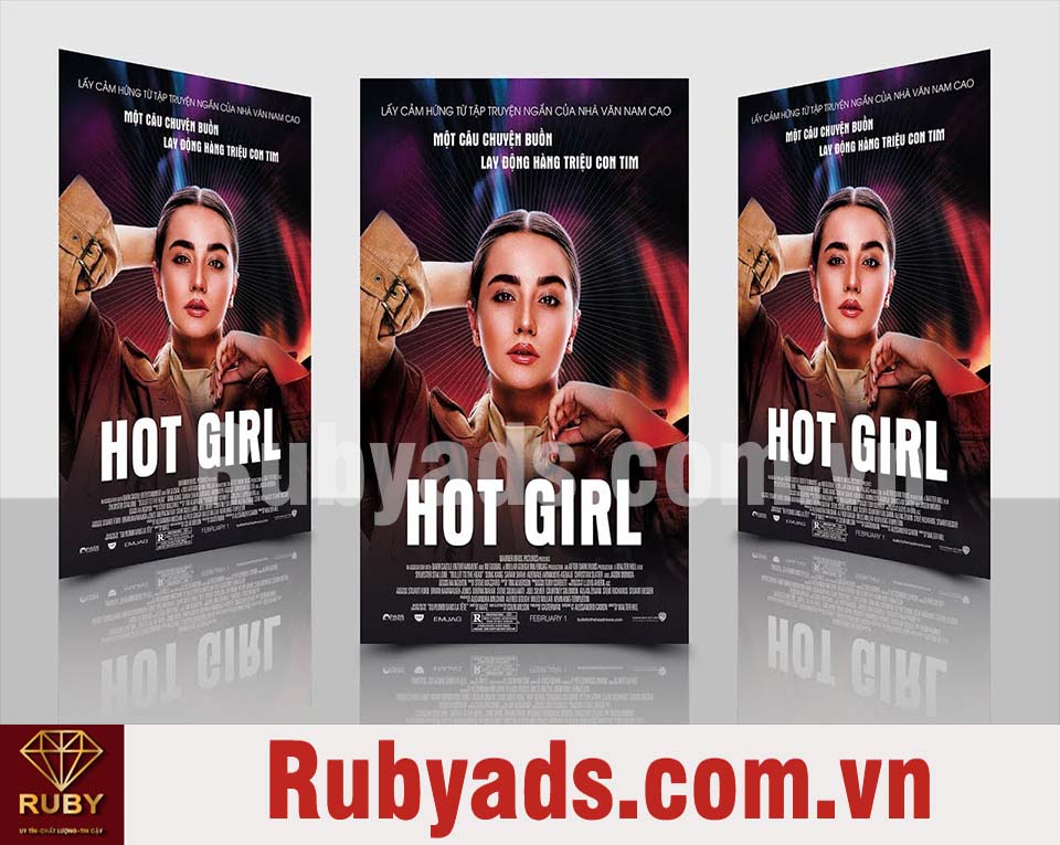 In poster phim là gì? Dịch vụ in poster phim tại Rubyads