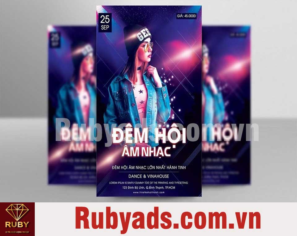 kích thước in poster