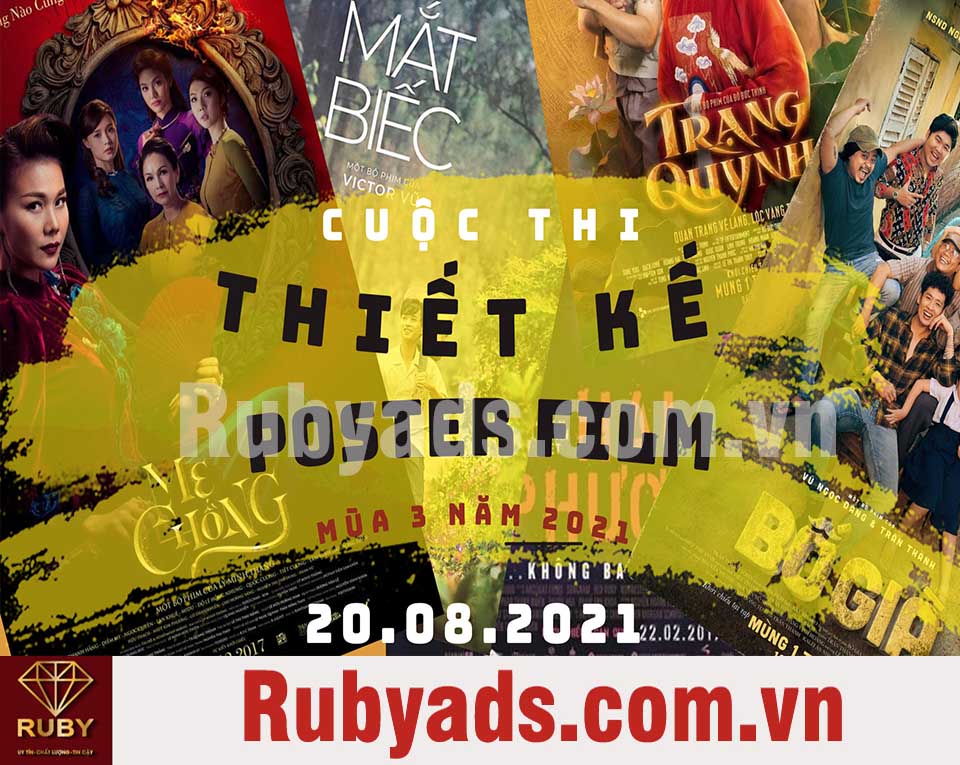 Kích thước in poster theo tiêu chuẩn thiết kế hiện nay