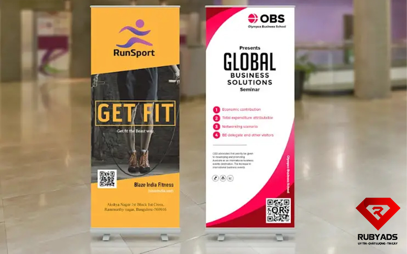 quy trình in standee ngoài trời