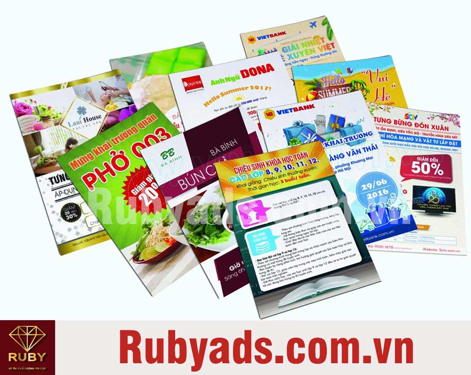 Chất liệu in tờ rơi giá rẻ được sử dụng phổ biến hiện nay