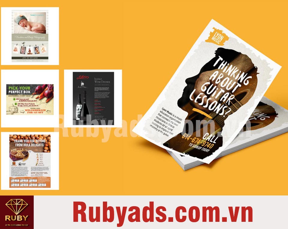 quảng cáo bằng tờ rơi