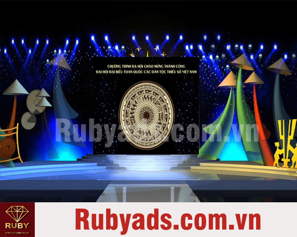 Đáp ứng đa dạng phông nền cho các sự kiện