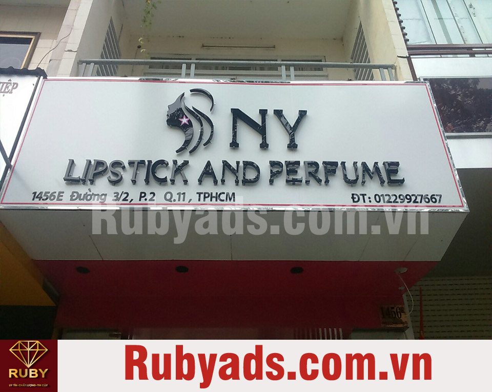 Ruby thi công bảng hiệu quảng cáo tại quận 11