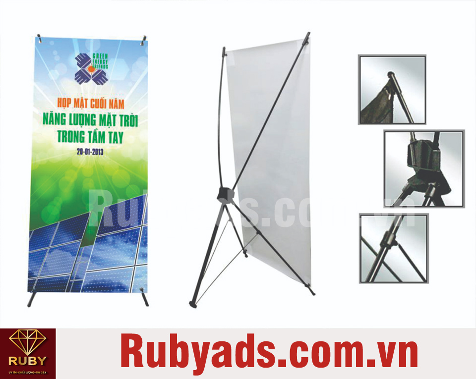 Cung cấp chân Standee Chữ X giá rẻ